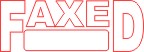 FAXED Stock Stamp (image for) FAXED Stock Stamp